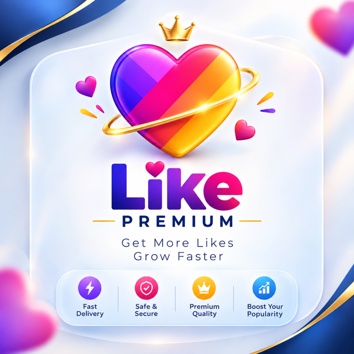 Like Premium – Get More Likes & Grow Faster